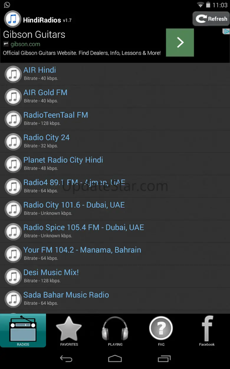 Hindi Radio Online - India Hin 2.2
