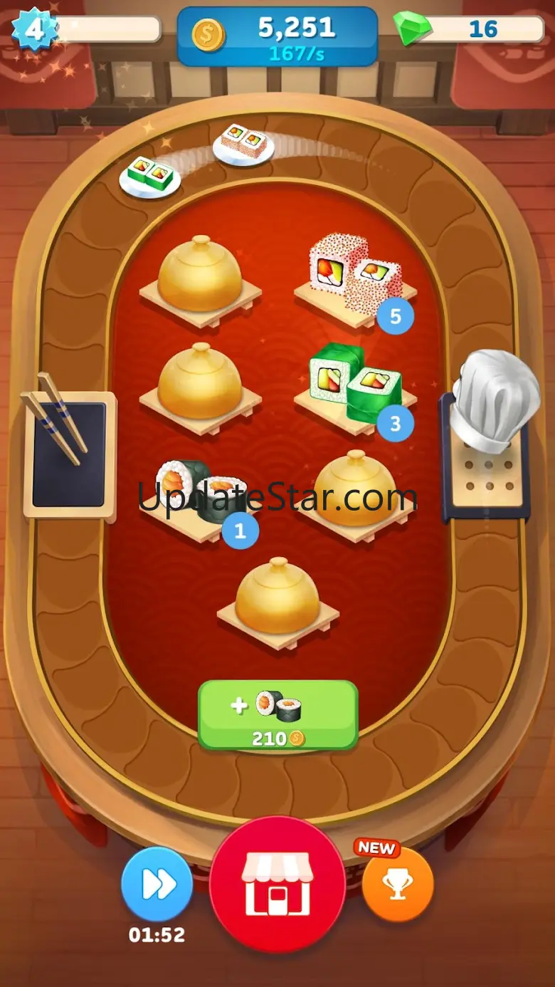 Merge Sushi - Idle Restaurant 1.05