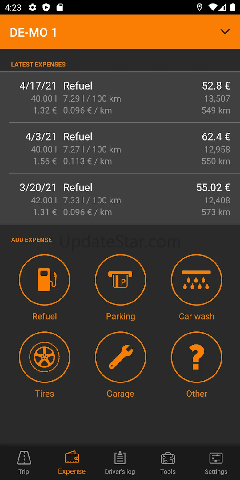 Driverslog Pro 4.4.4