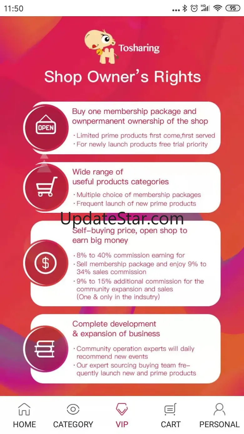 Tosharing - Buy Share Earn 1.3.7