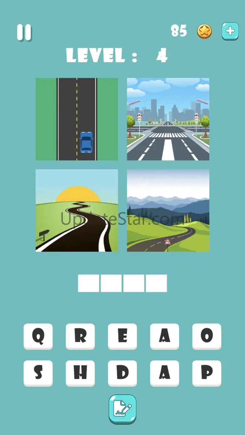 4 Pics 1 Word Fun Quiz Games 1.0.8