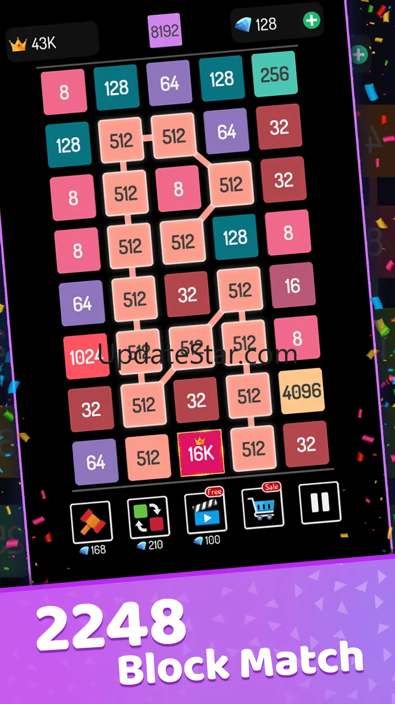 Merge number: Math game puzzle 1.0.2