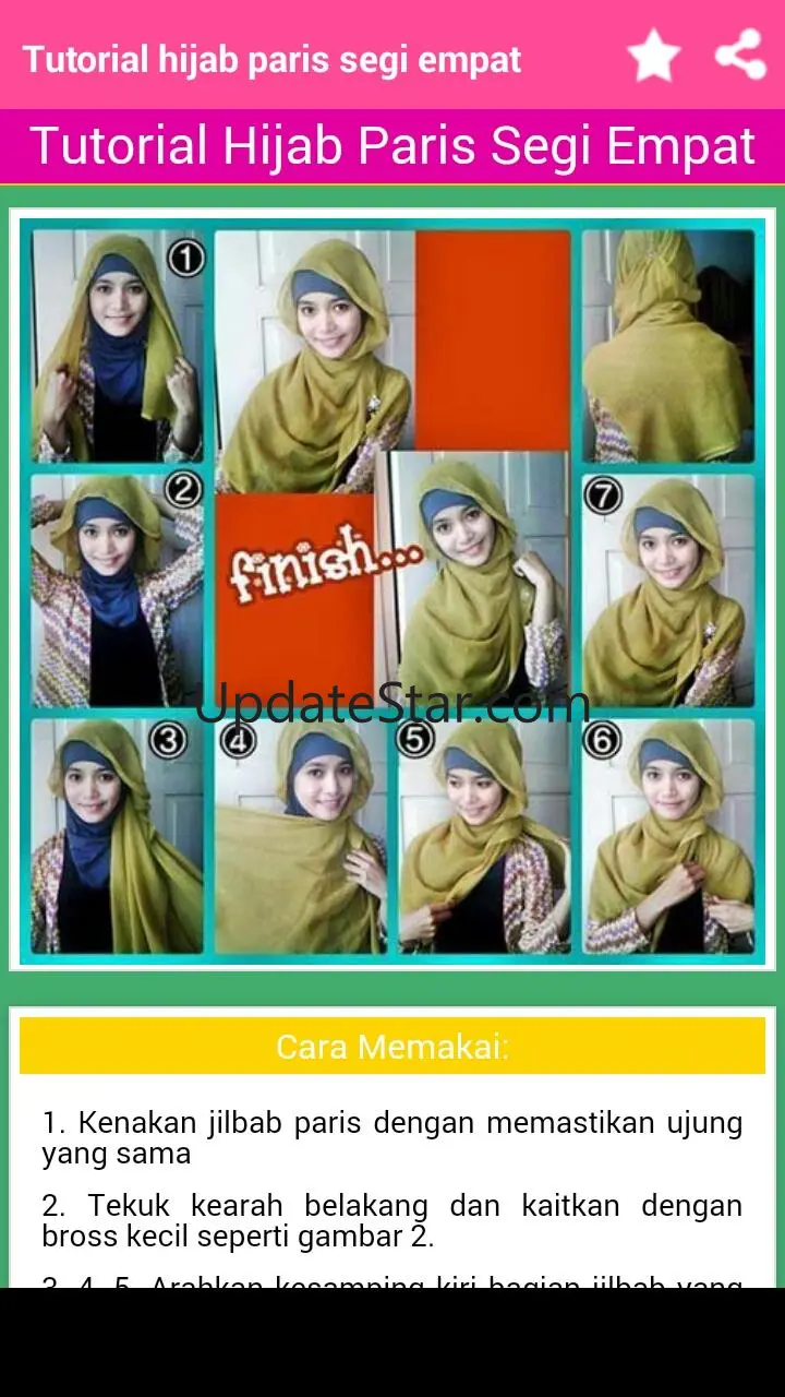 Cara Memakai Jilbab