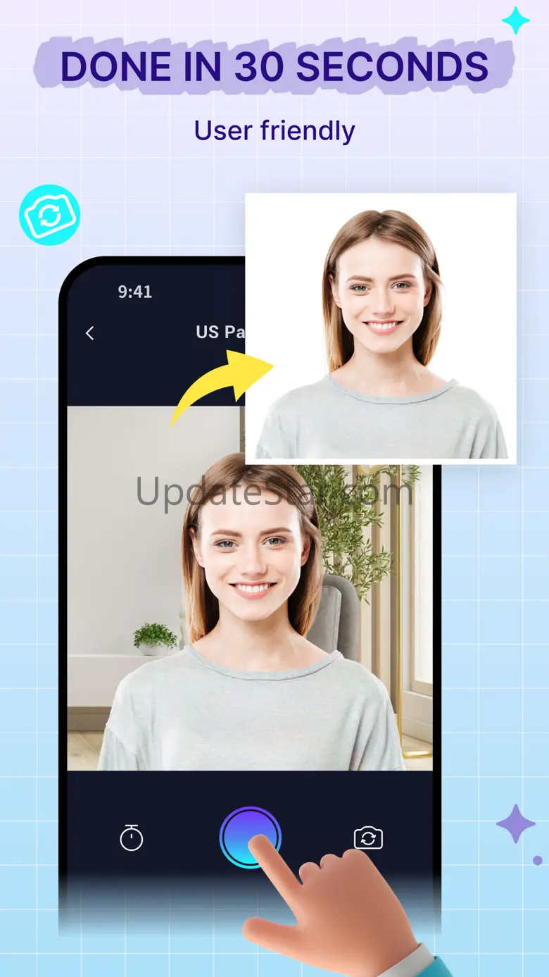 LEETA ID Photo—passport photo 1.3.2