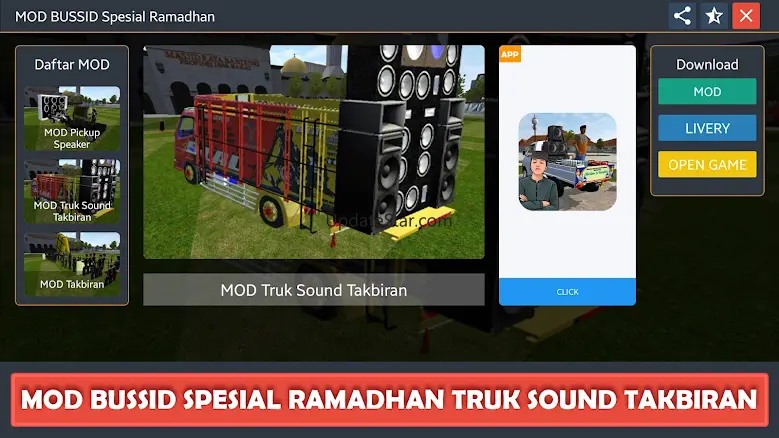 MOD BUSSID Spesial Ramadhan