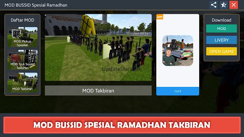 MOD BUSSID Spesial Ramadhan