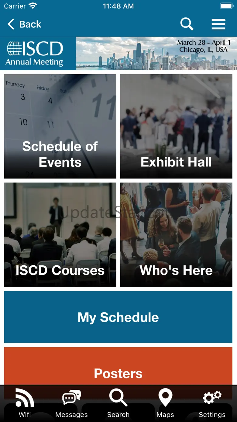 ISCD Events 1.0