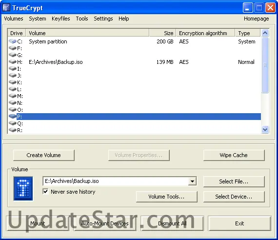 TrueCrypt 7.2