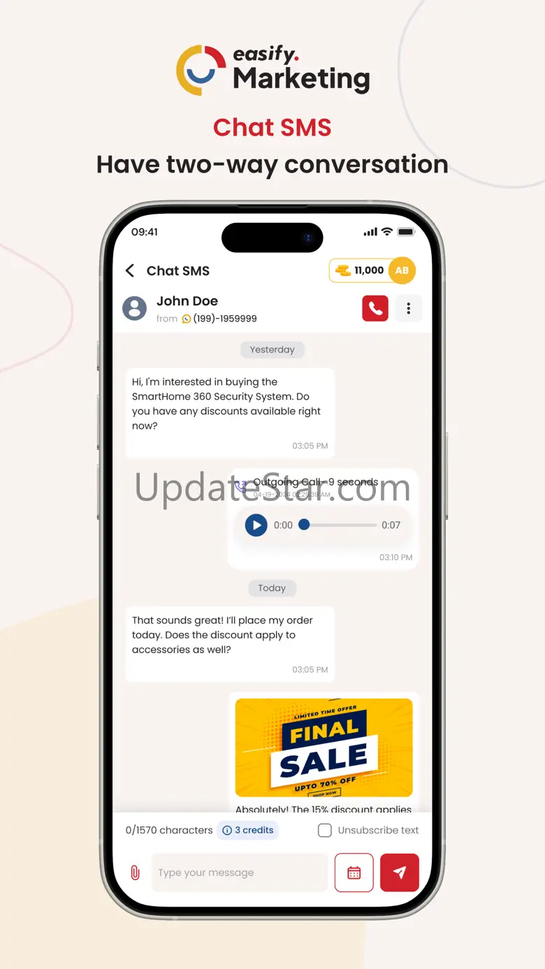 Easify: Bulk Messaging App 3.3.8