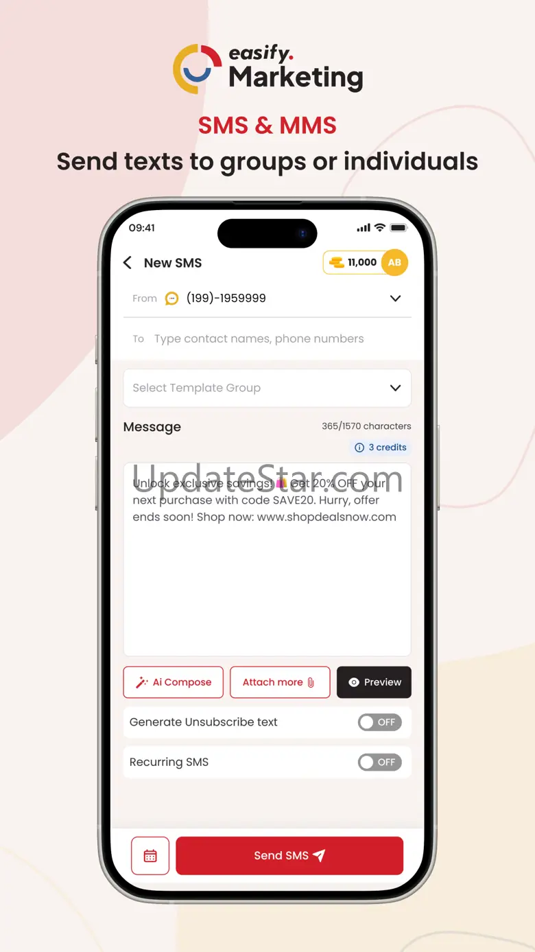 Easify: Bulk Messaging App 3.3.8