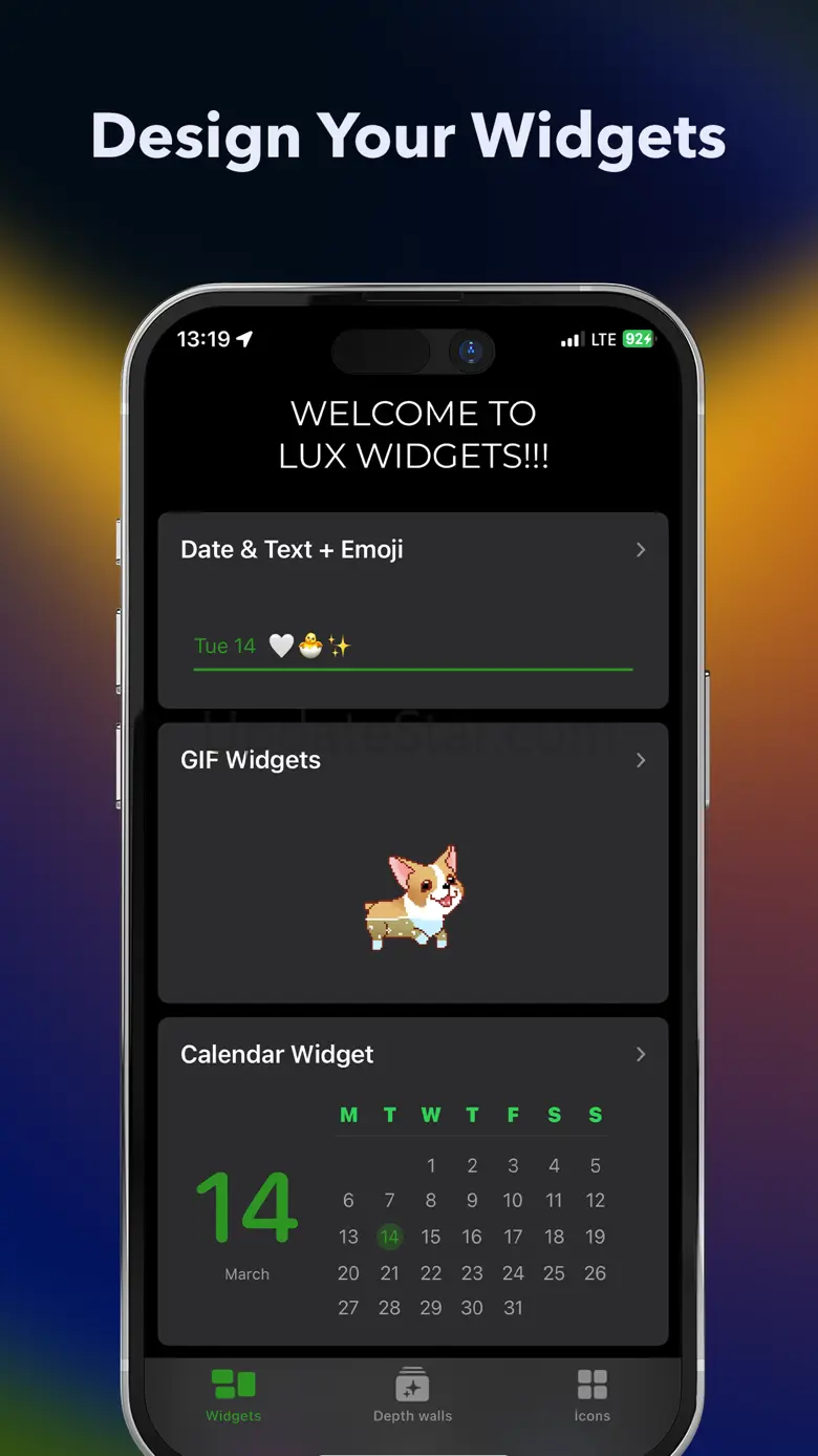 Lux Widgets 1.01
