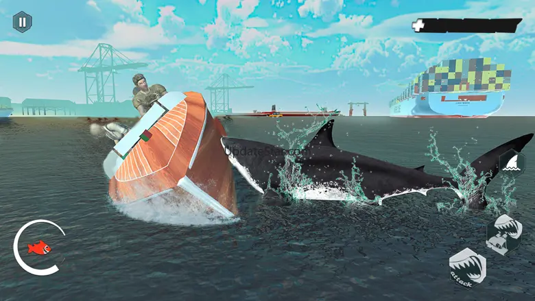 Angry Megalodon Shark Fish 1.2