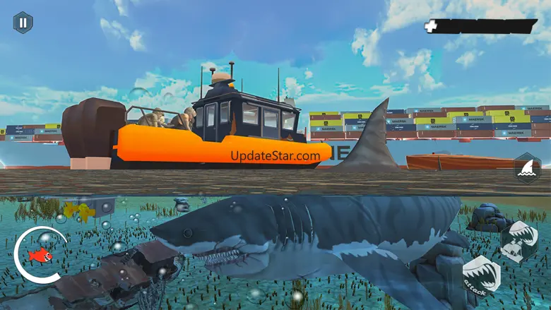 Angry Megalodon Shark Fish 1.2