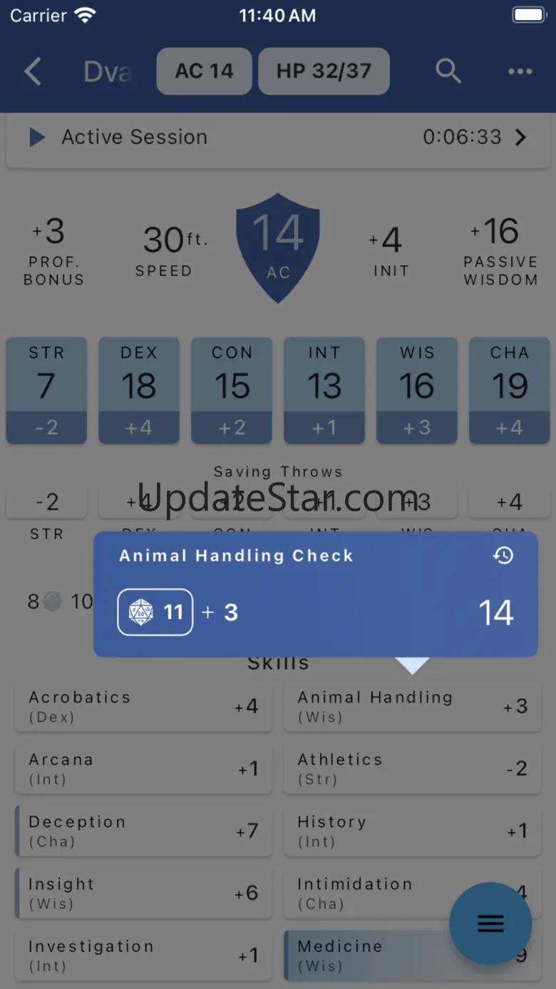 D3: Character Sheet 1.7.11