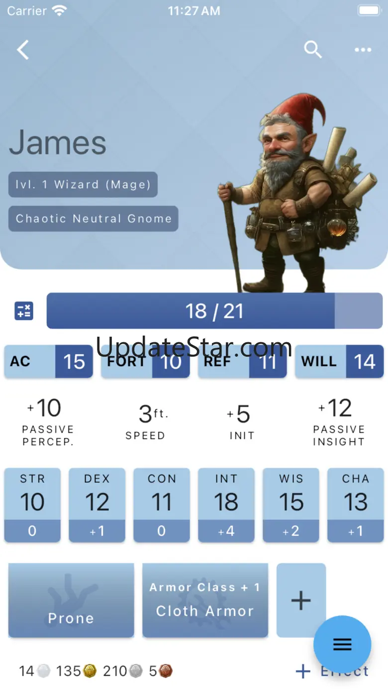 D3: Character Sheet 1.7.11
