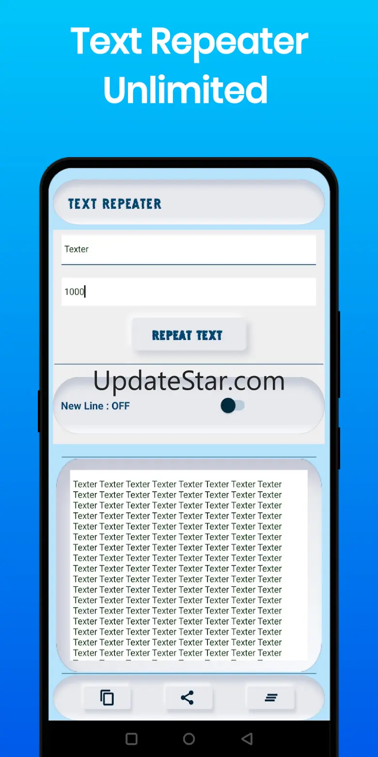 Texter-Text Repeater 1.1