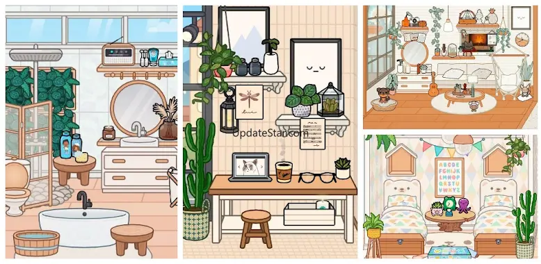 Aesthetic Toca Boca Room Ideas 1.21
