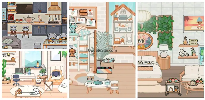 Aesthetic Toca Boca Room Ideas 1.21