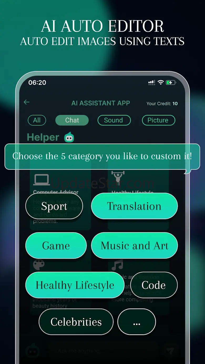 A3 AI: Open Chatbot Assistant 7.4