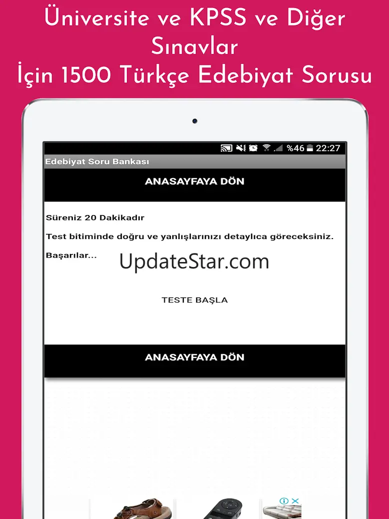 Edebiyat İnternetsiz Test 7.0.0
