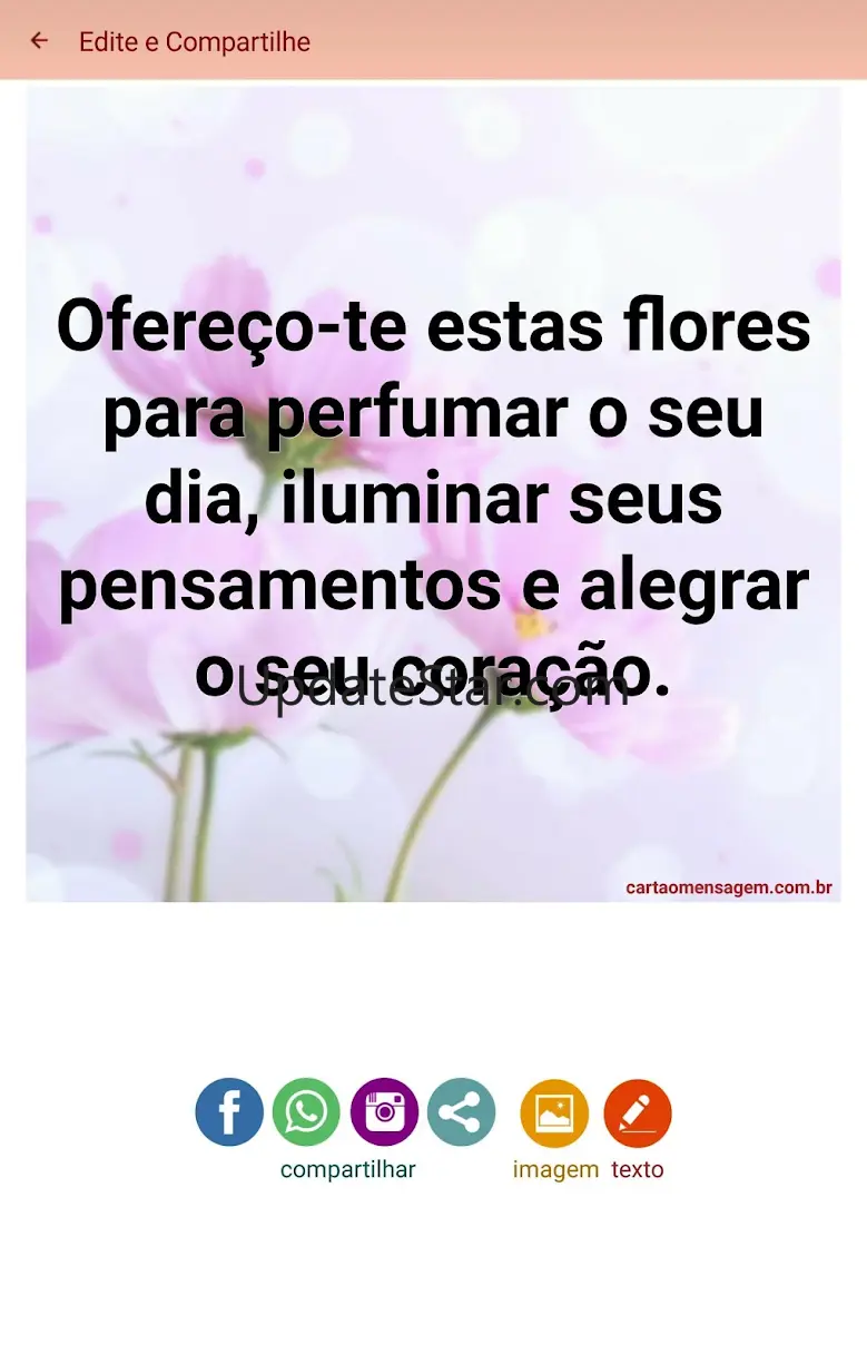 Mensagens e Frases com Flores 7.0