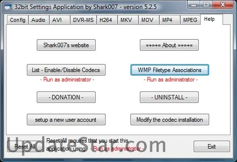 Vista Codec Package 7.0.0
