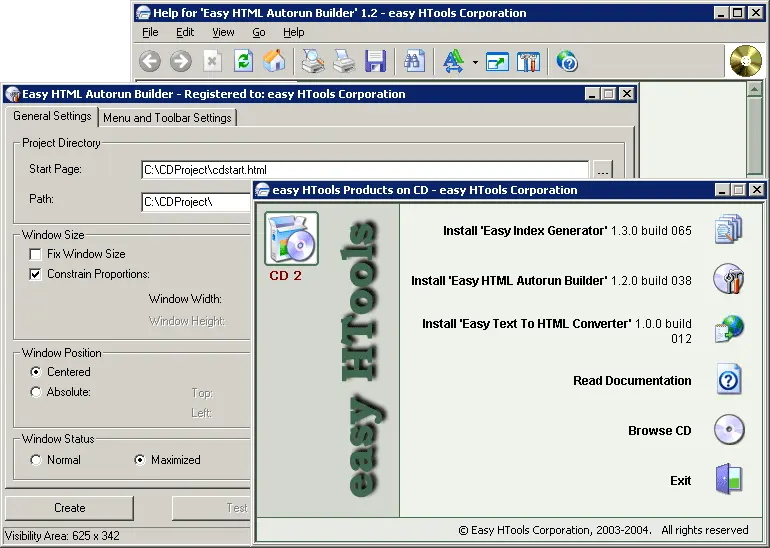Easy HTML Autorun Builder 1.6