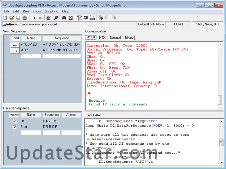 Docklight Scripting 2.4.5