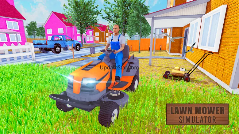 Lawn Mower Mowing Simulator 4.0