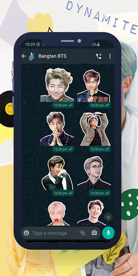 RM BTS WASticker 1.1