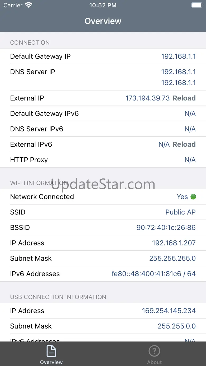 System Status: hw monitor 6.1.1