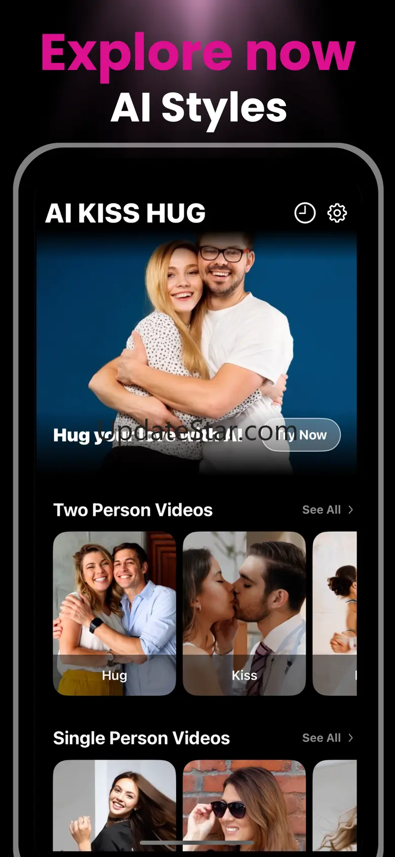 AI Kiss Hug Video Maker Clone 1.1