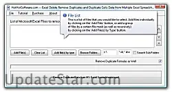 Excel Delete Remove Duplicates and Duplicate Cells Data from Multiple Excel Spreadsheets 9.0