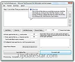 Reformat Text Document File Reformatter and text wrapper 9.0