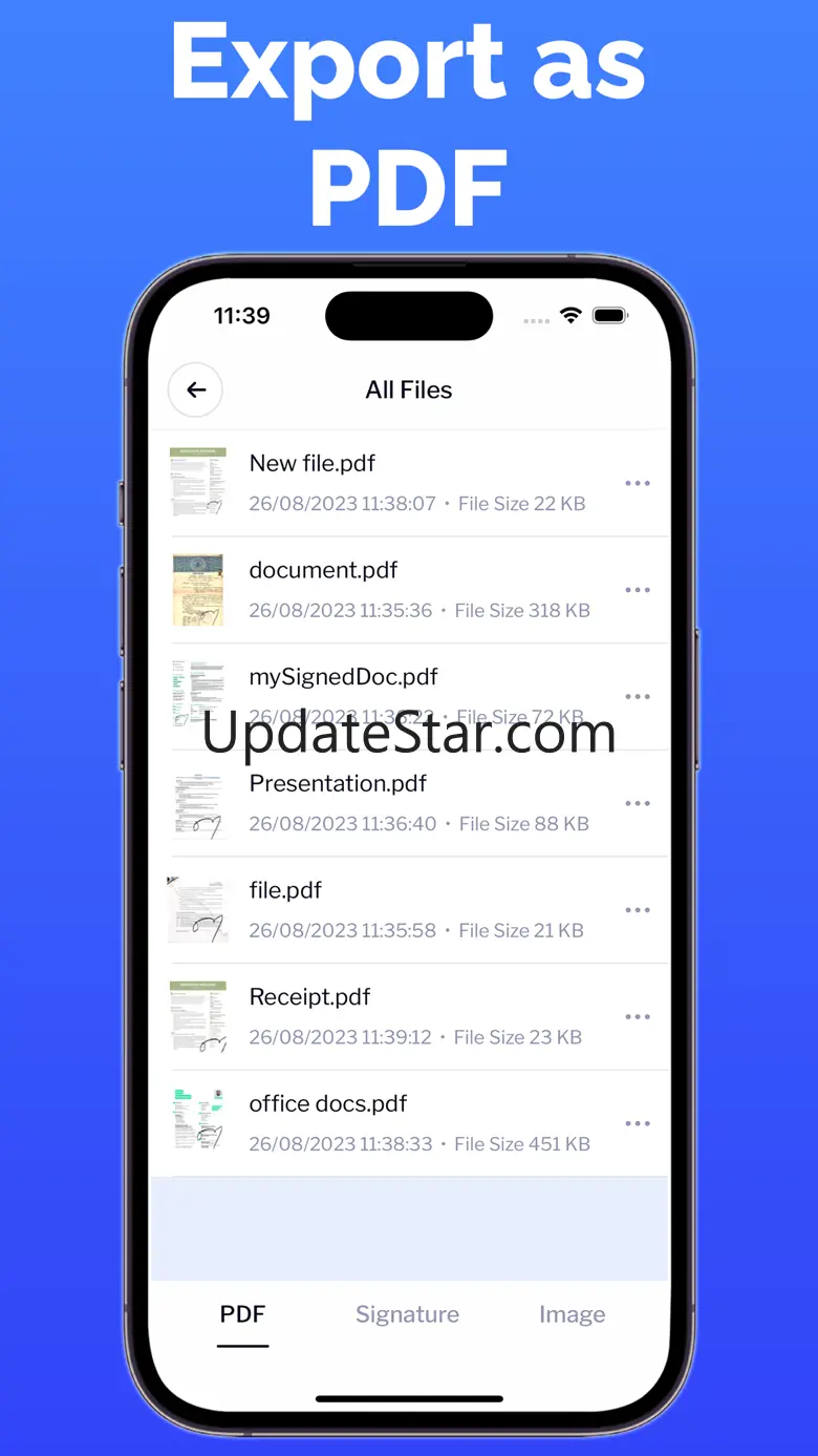iSignature - Scan Signature 1.0