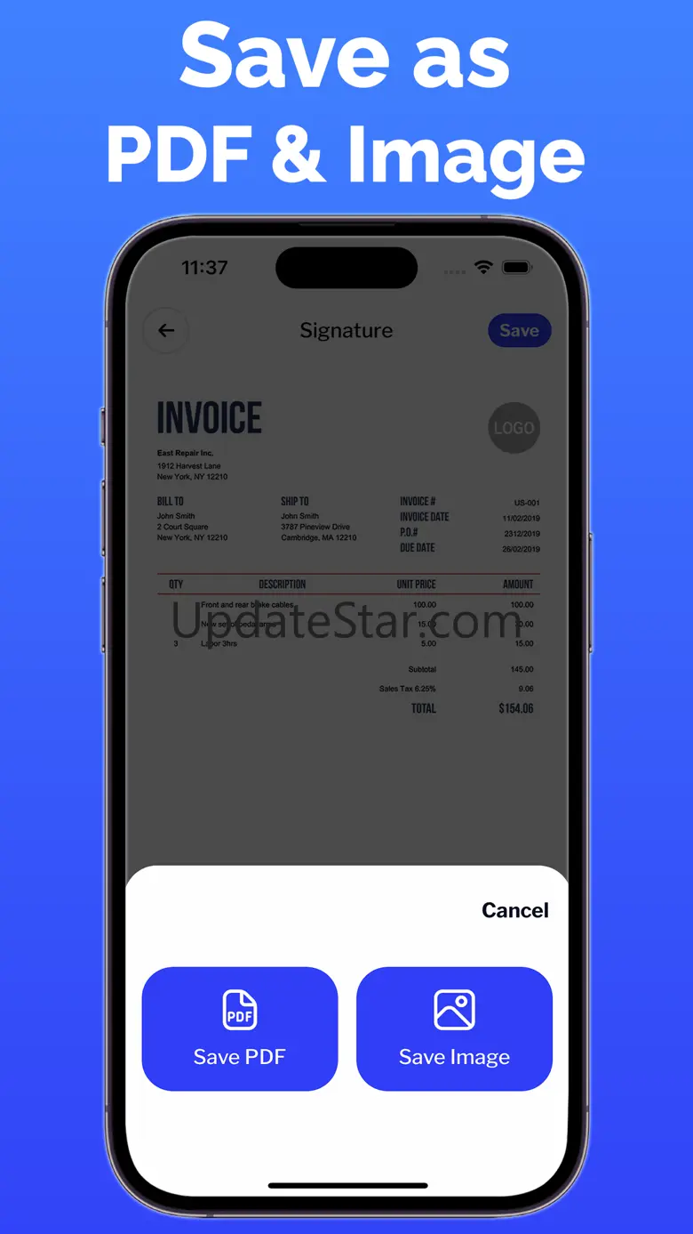 iSignature - Scan Signature 1.0
