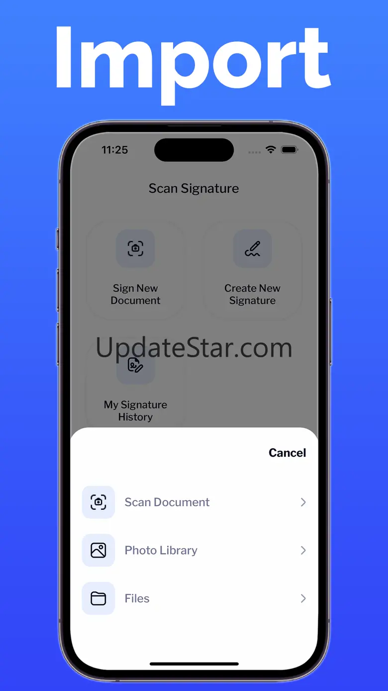 iSignature - Scan Signature 1.0