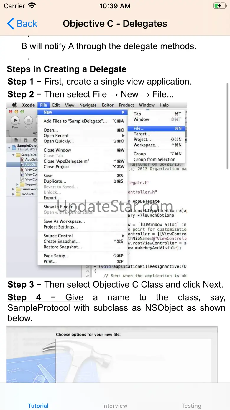 Tutorial for OC 16.2