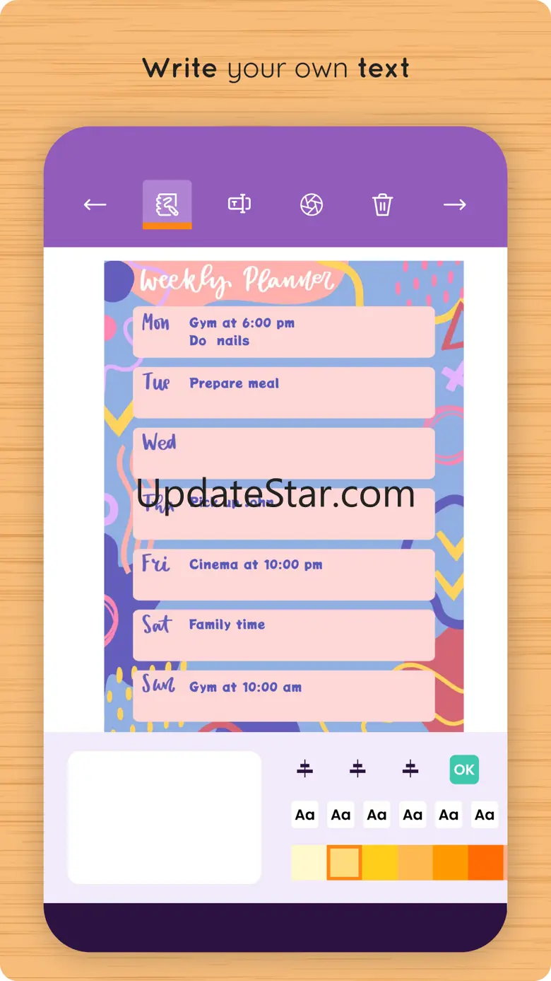 Write & draw on photos easy 2.0