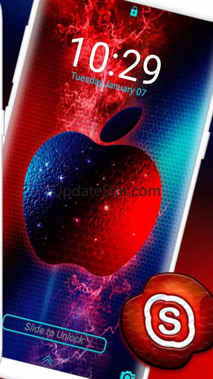 Colorful Apple Launcher Theme 2.1.1