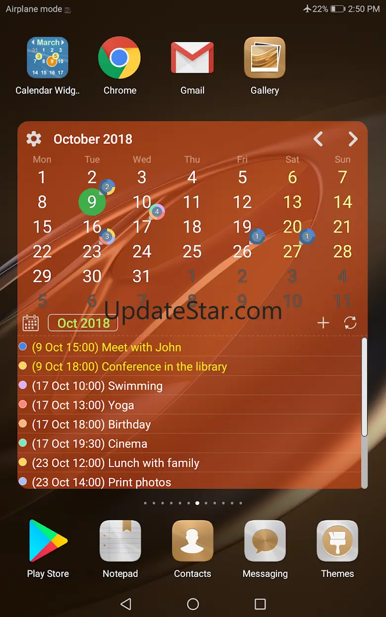 Calendar Widget Month with Age 1.0.38