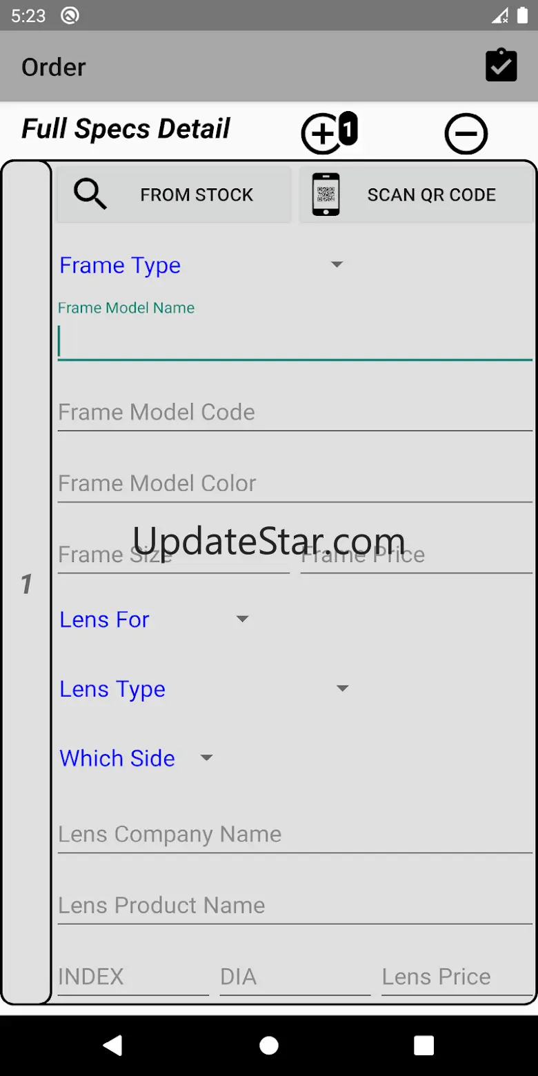 Mobi Optical -Customer Manager 6.4.5
