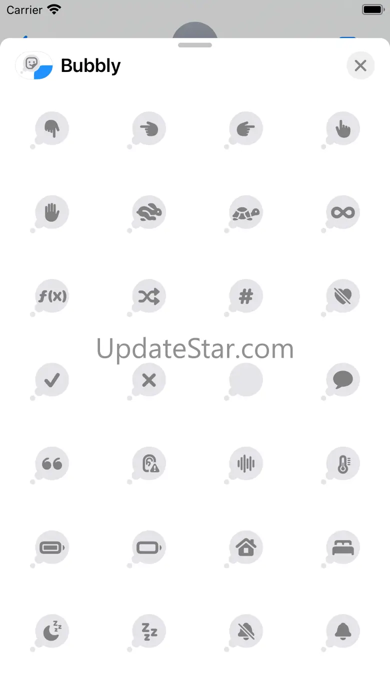 Bubbly - Tapback Stickers 1.0
