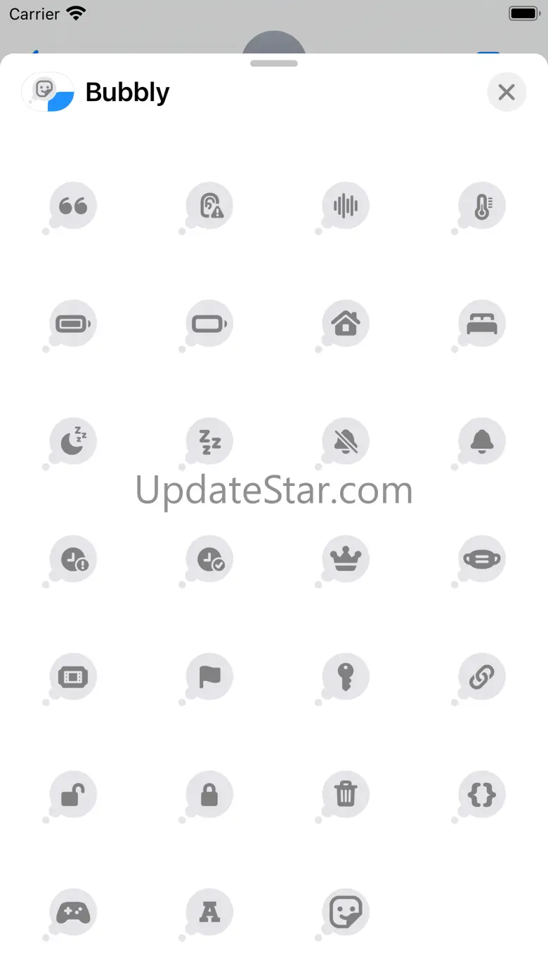 Bubbly - Tapback Stickers 1.0