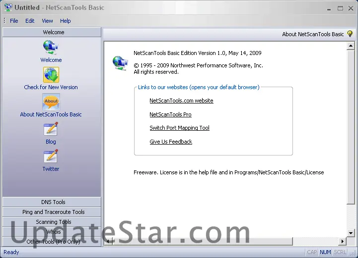 NetScanTools Basic Edition 2.54