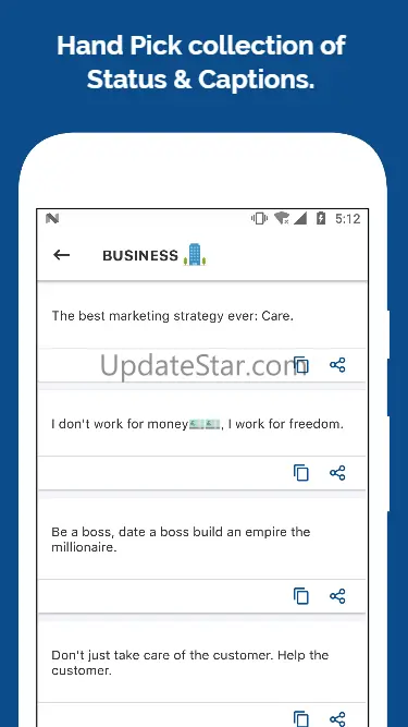 Captions - Status for your pos 1.2.0