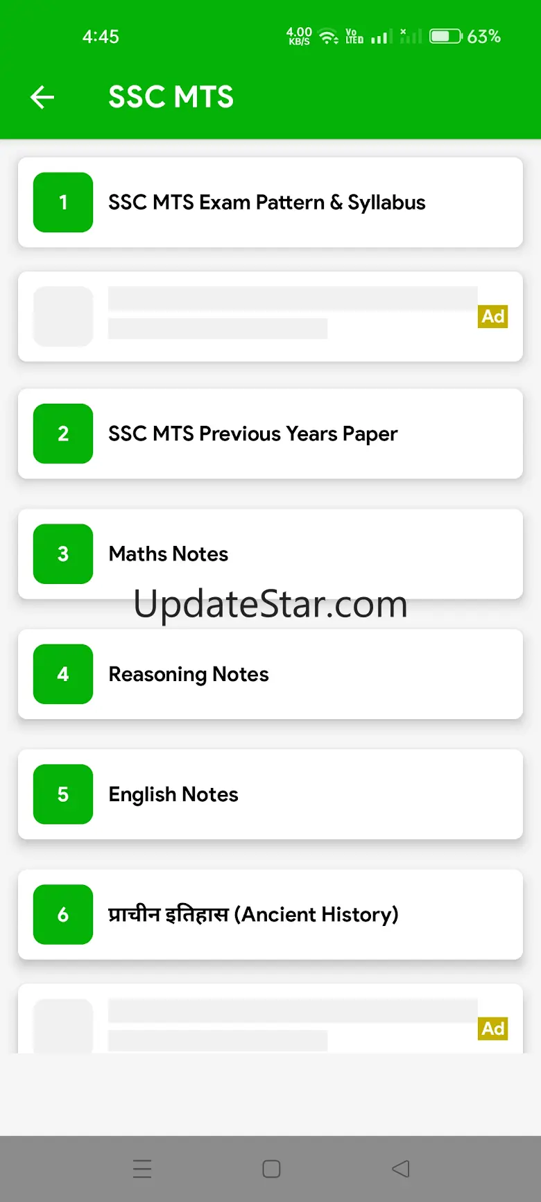 SSC MTS Previous Year Question 2.0