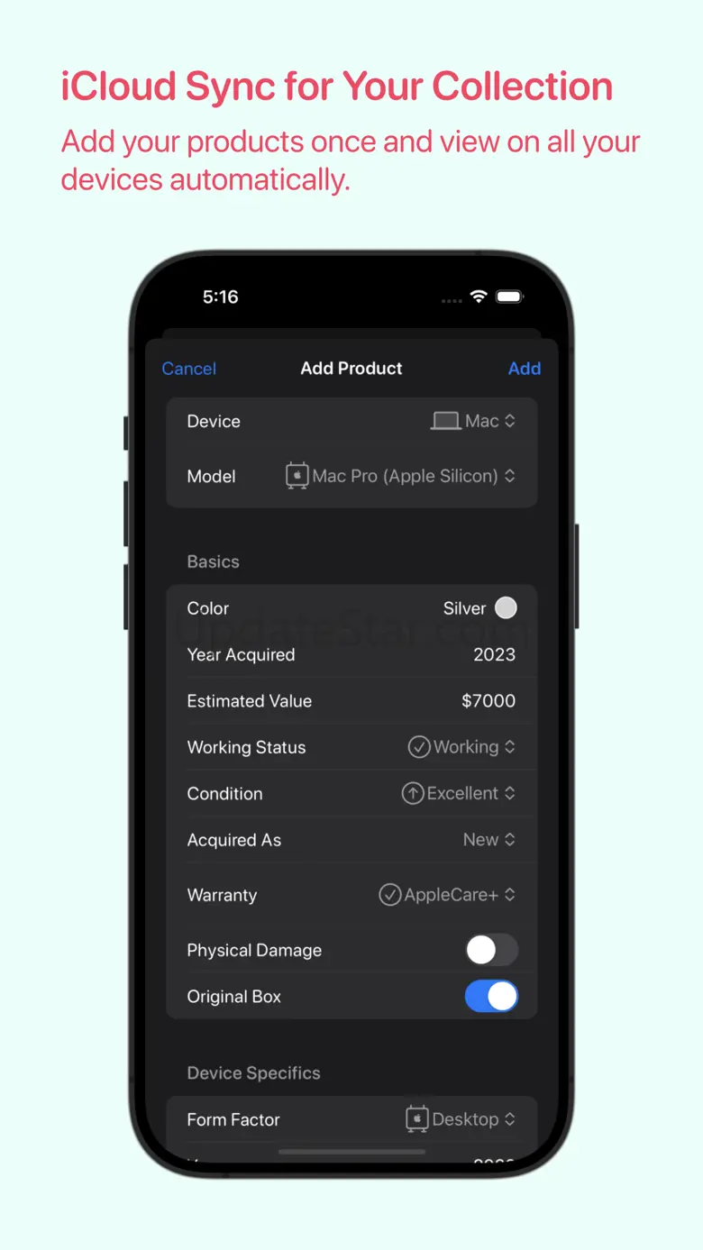 Fruitstand: Device Collection 2.7.1