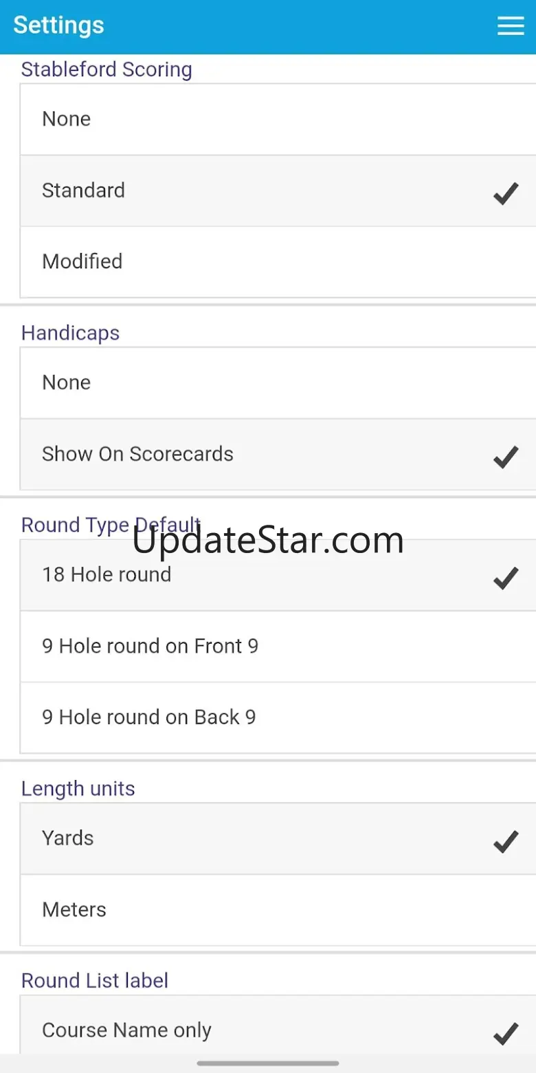 Golf Scorecard 1.10.11