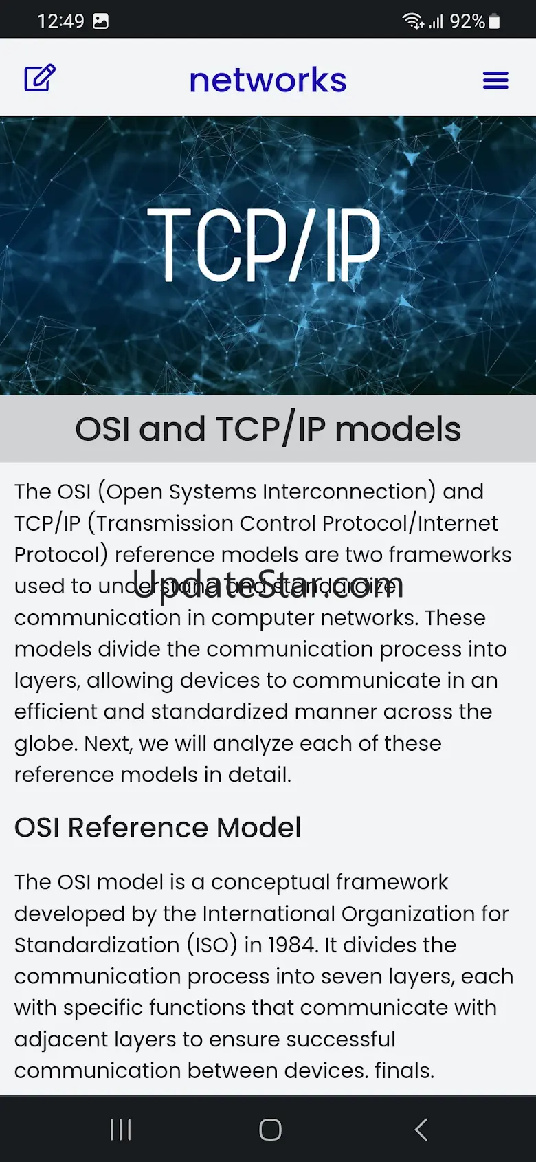Computer Networks Course 1.0